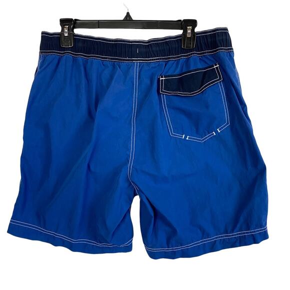 Tommy Hilfiger Blue Spell Out Swim Trunks Size Large - Picture 4 of 5
